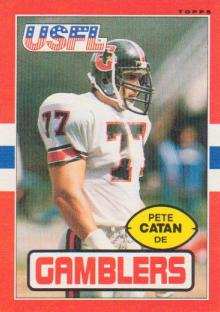 Houston Gamblers Police Set – USFL Football Cards